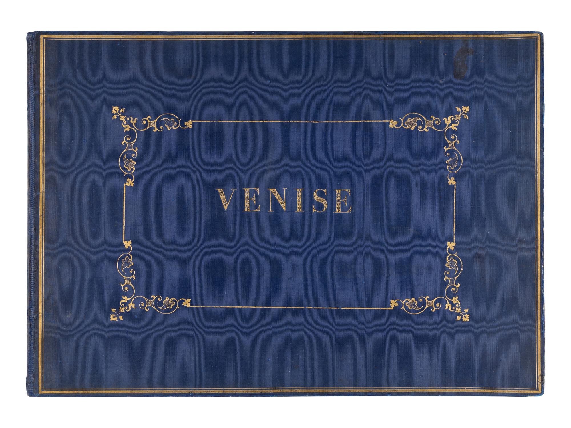 BORGHESI, Giovanni Battista (1790-1846). Le Principali Vedute di Venezia . Venice: Giuseppe Kier, [ca 1843].