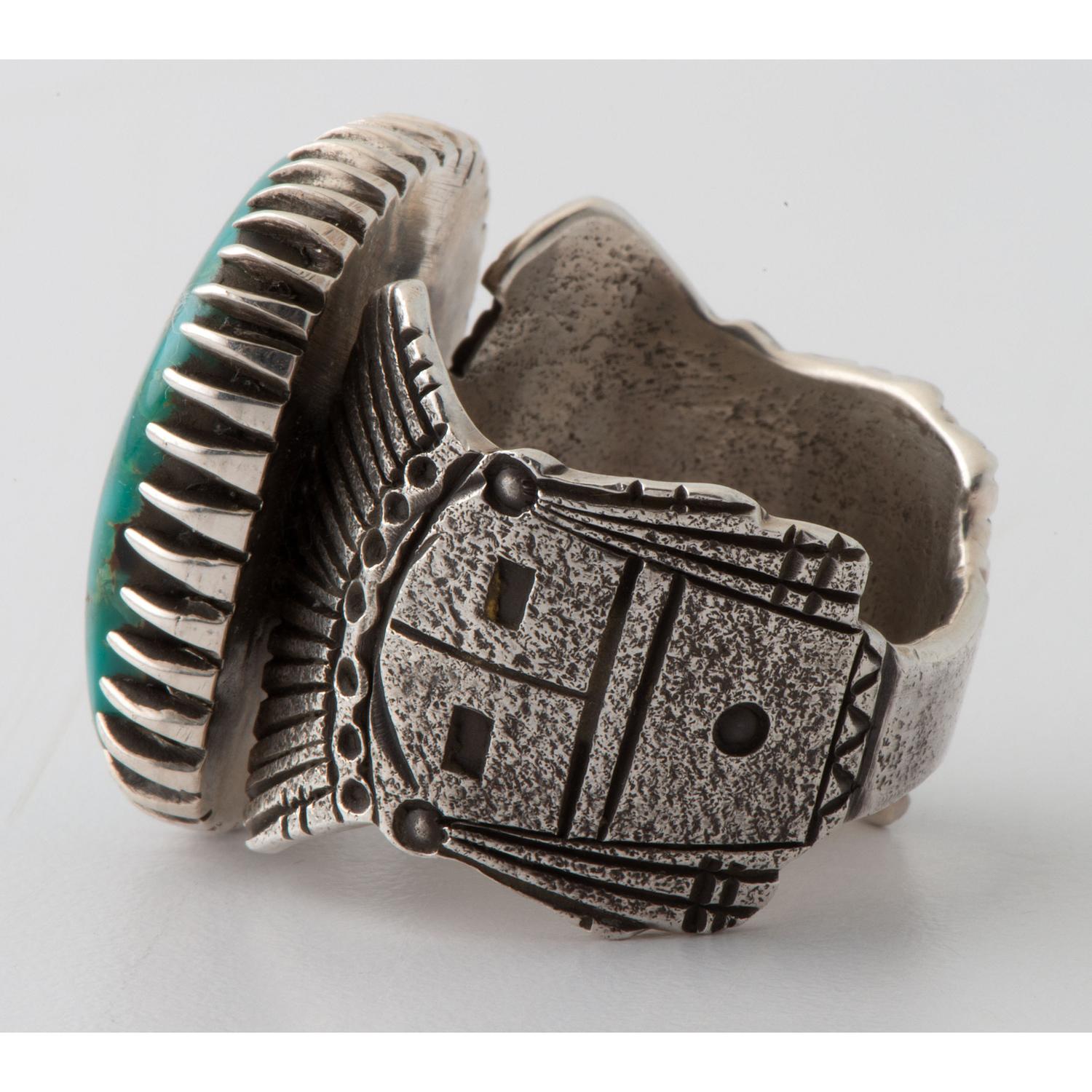 Silver and Turquoise Ring