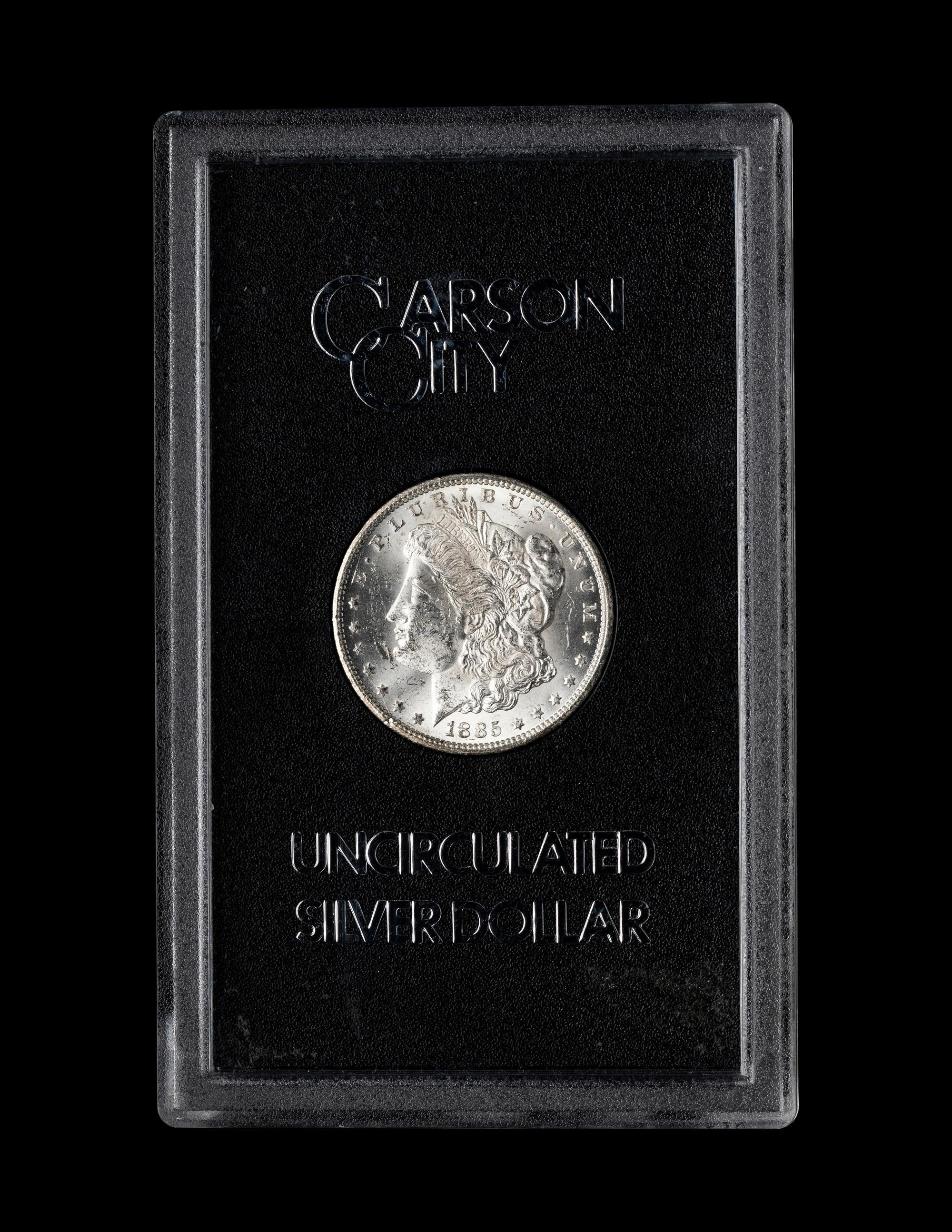 An 1885-CC GSA: Morgan $1 Coin