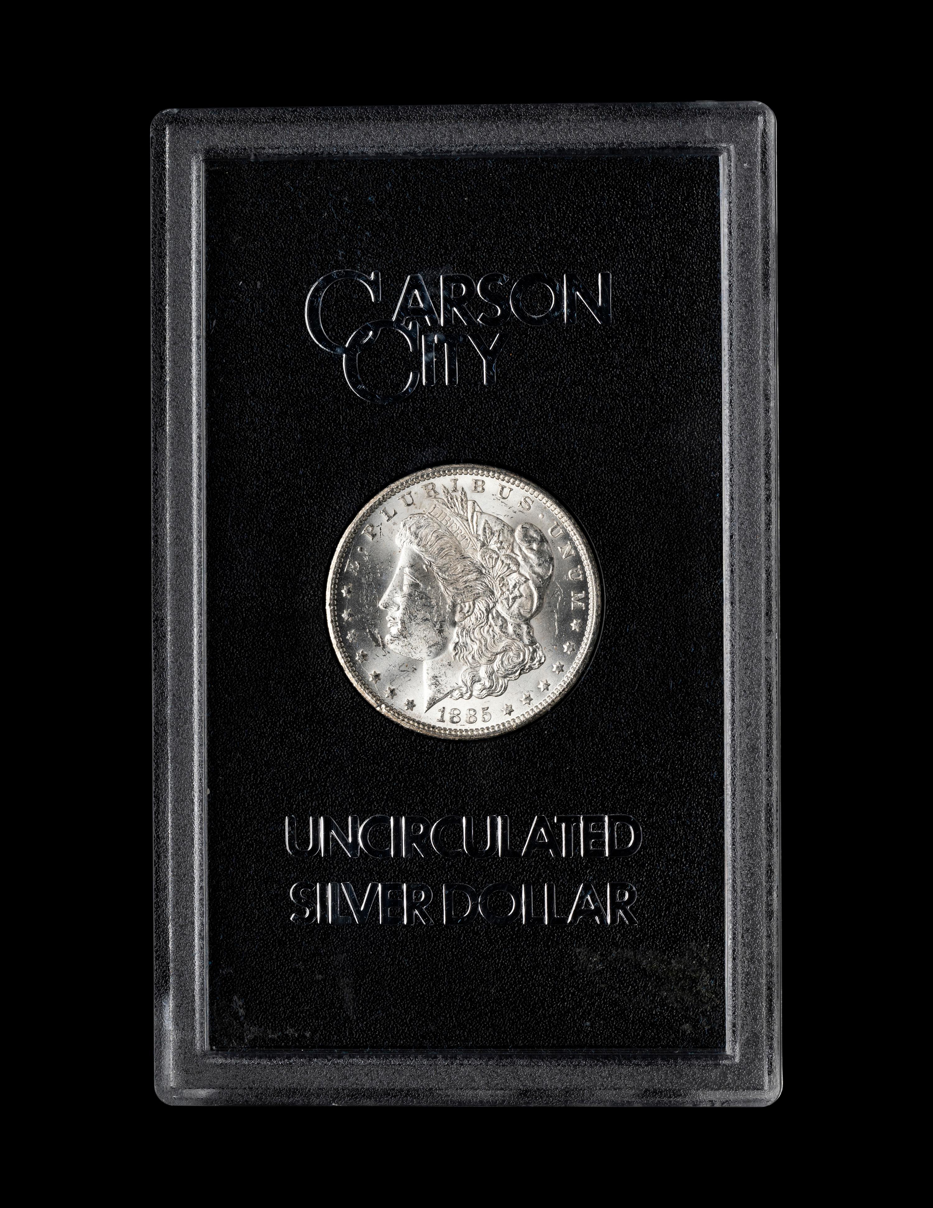 An 1885-CC GSA: Morgan $1 Coin