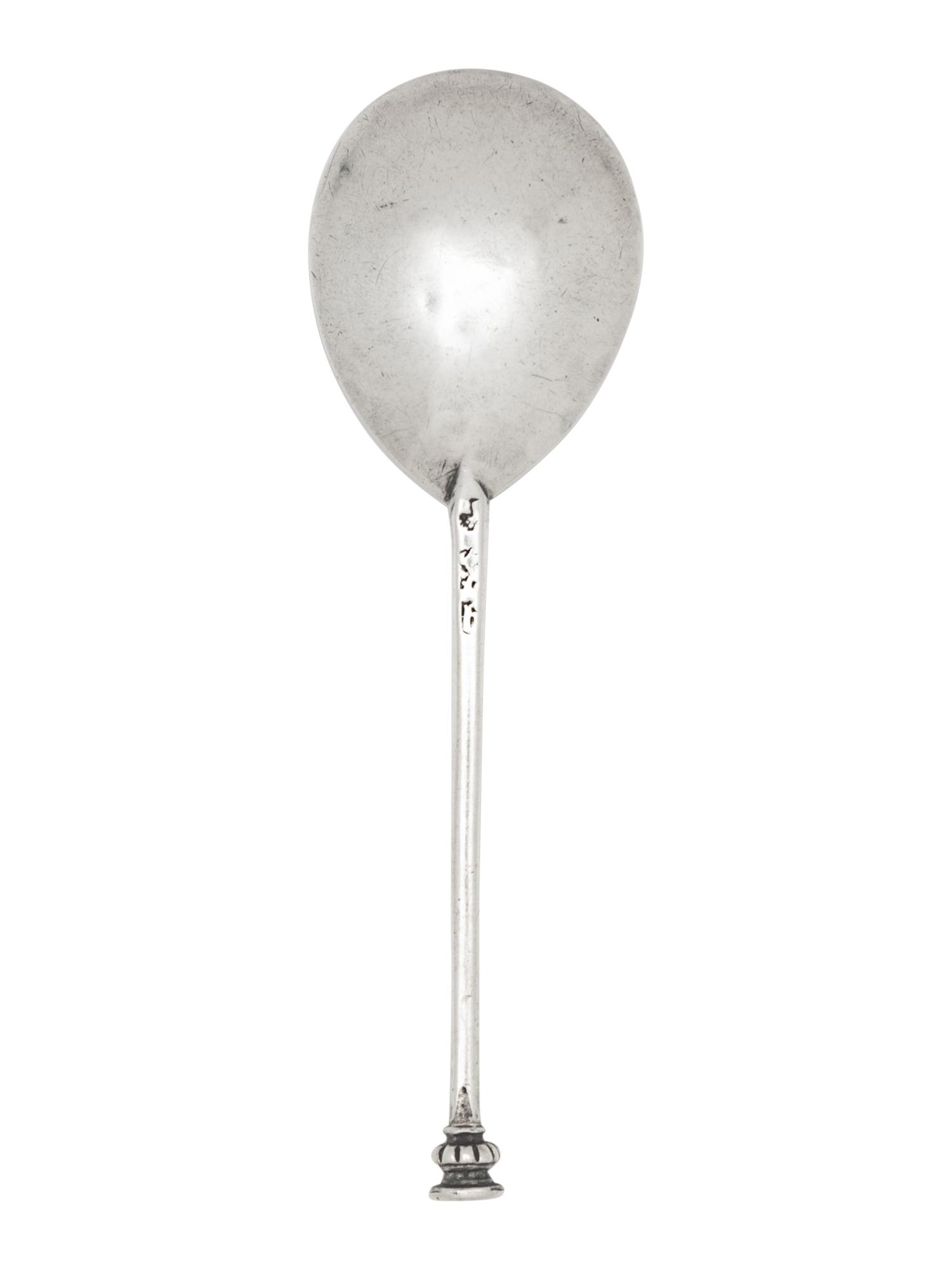 An Elizabeth I Silver Seal Top Spoon