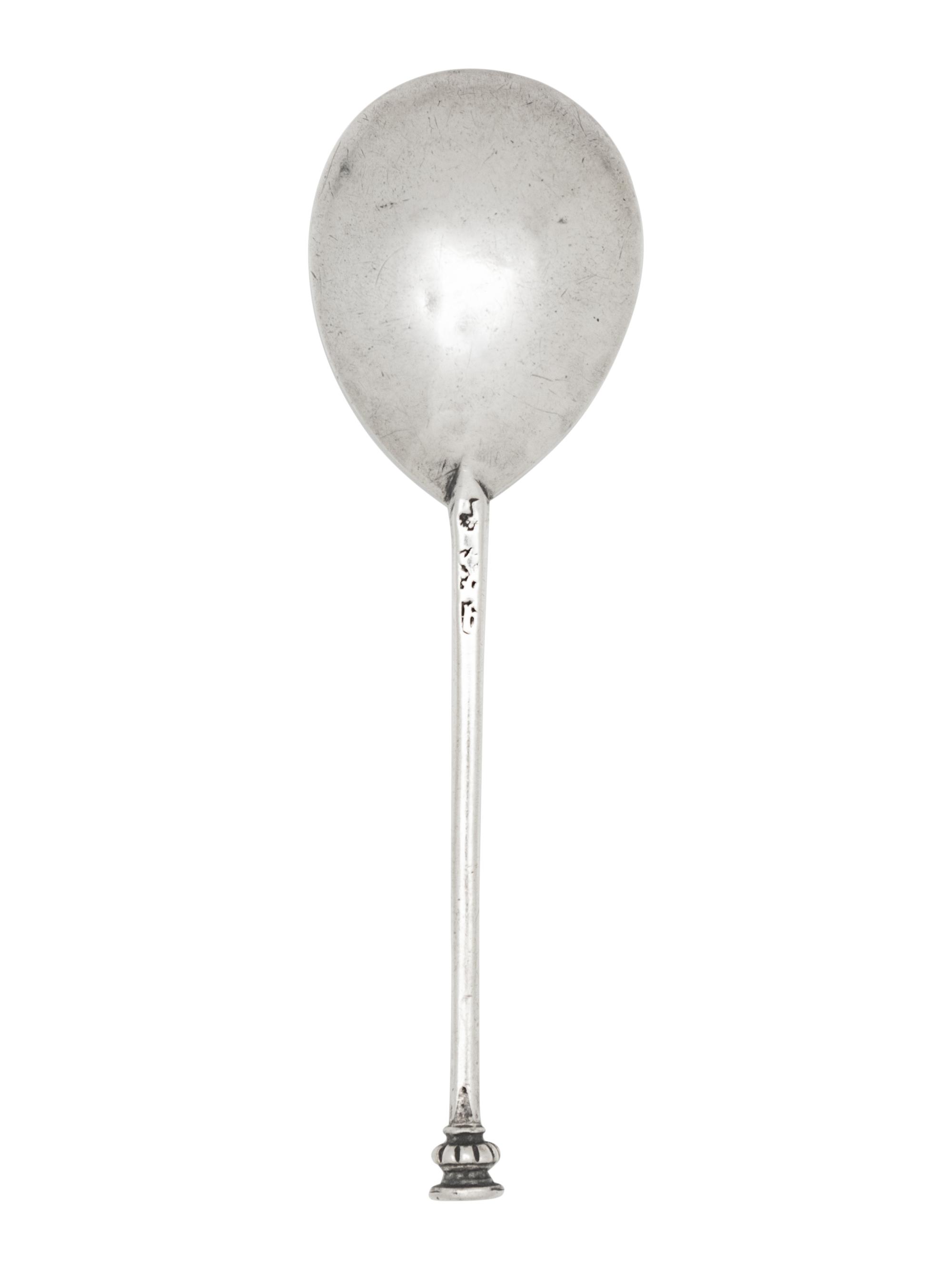 An Elizabeth I Silver Seal Top Spoon