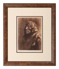 CURTIS, Edward (1868-1952). White Calf - Piegan. Portfolio photogravure.