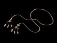 A Silver Plated Brass Sumba Necklace Kanatar