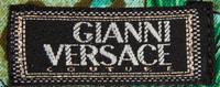 A Gianni Versace Silk Print Shirt, Size 44.