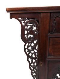 A Chinese Hardwood Three-Drawer Coffer, Liansanchu — 19TH CENTURY