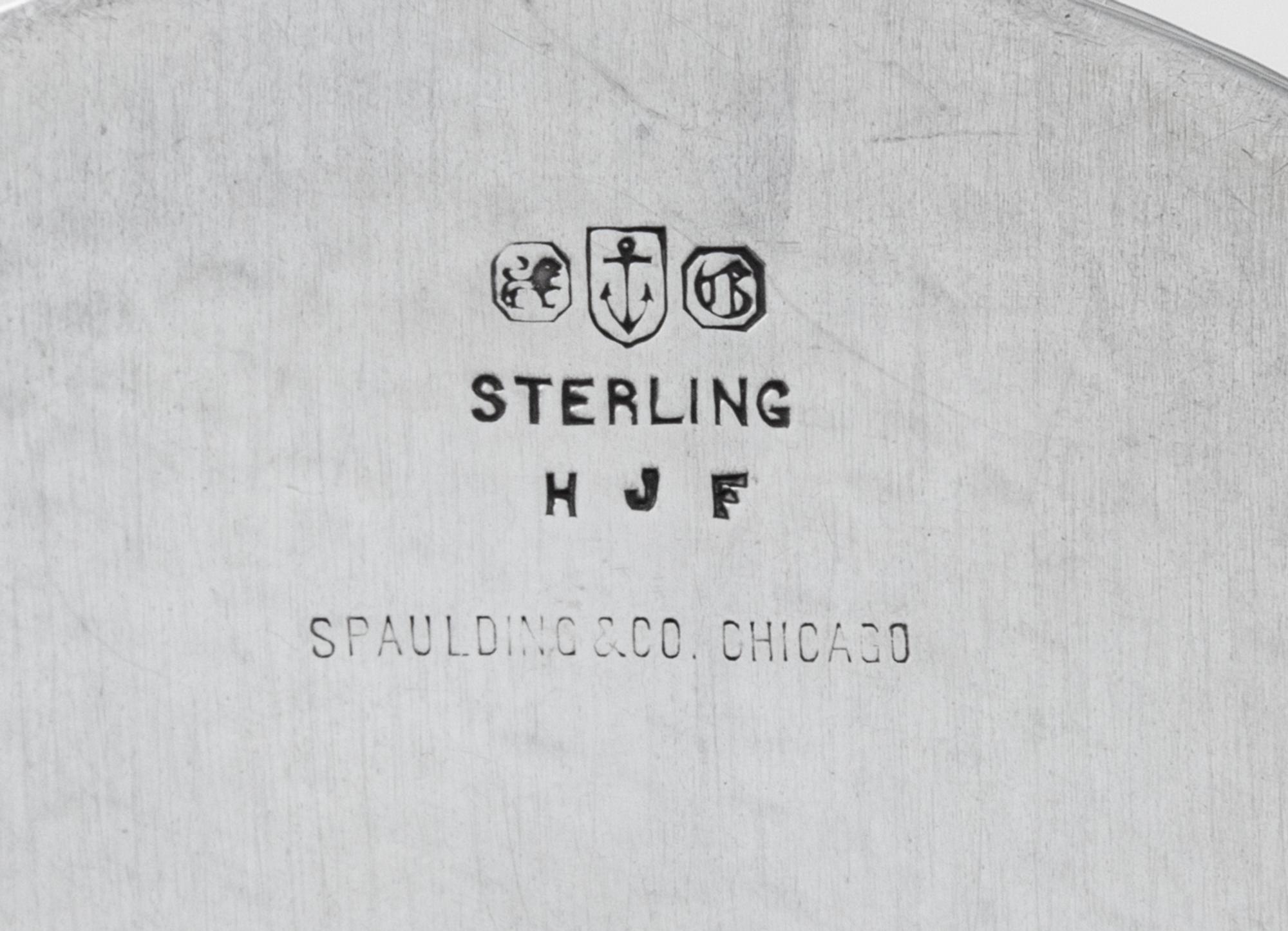 A Group of American Silver Table Articles, various makers, comprising a key ring marked for Tiffany & Co., New York, NY, a graduated se