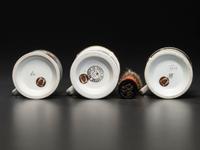 Three Fraternal Porcelain Shaving Mugs