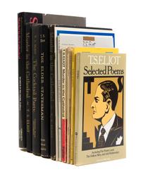 ELIOT, T.S. A group of 12 books.
