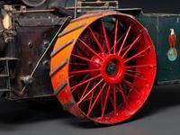 A Case Scale Model Steam Tractor