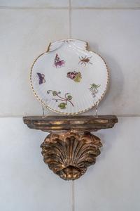 A Set of Four Italian Giltwood Wall Brackets