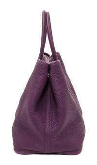 An Hermes Cassis Clemence Garden Party GM Tote Bag, 14" x 10" x 6.5".