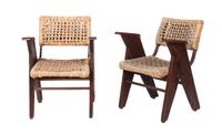 A Set of Six Chairs Height 32 3/4 inches. — 20TH CENTURY