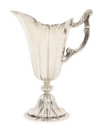 A Buccellatti Silver Augburg Ewer