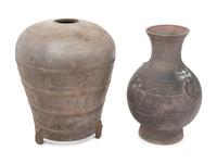 Two Chinese Pottery Vessels