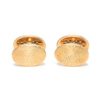 TIFFANY & CO., YELLOW GOLD AND DIAMOND CUFFLINKS