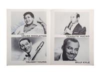 ARMSTRONG, Louis (1901-1971). Louis Armstrong and his Concert Group: Satchmo the Great . Ca 1950s.