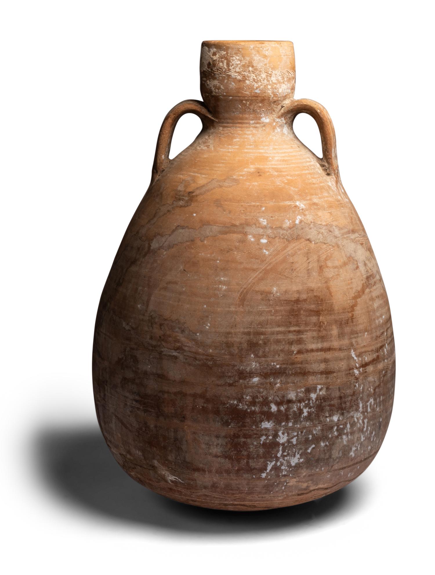 A Holyland Terracotta Amphora