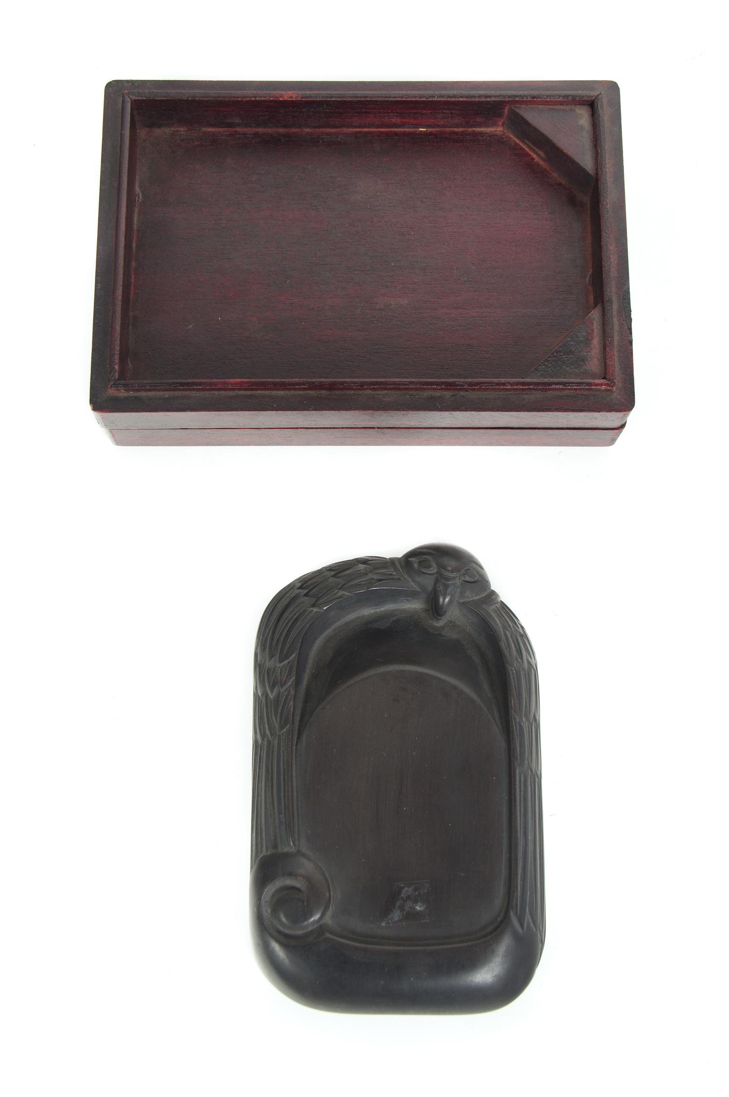 A Japanese Ink Stone Length 6 3/8 x width 3 7/8 inches. — 20TH CENTURY