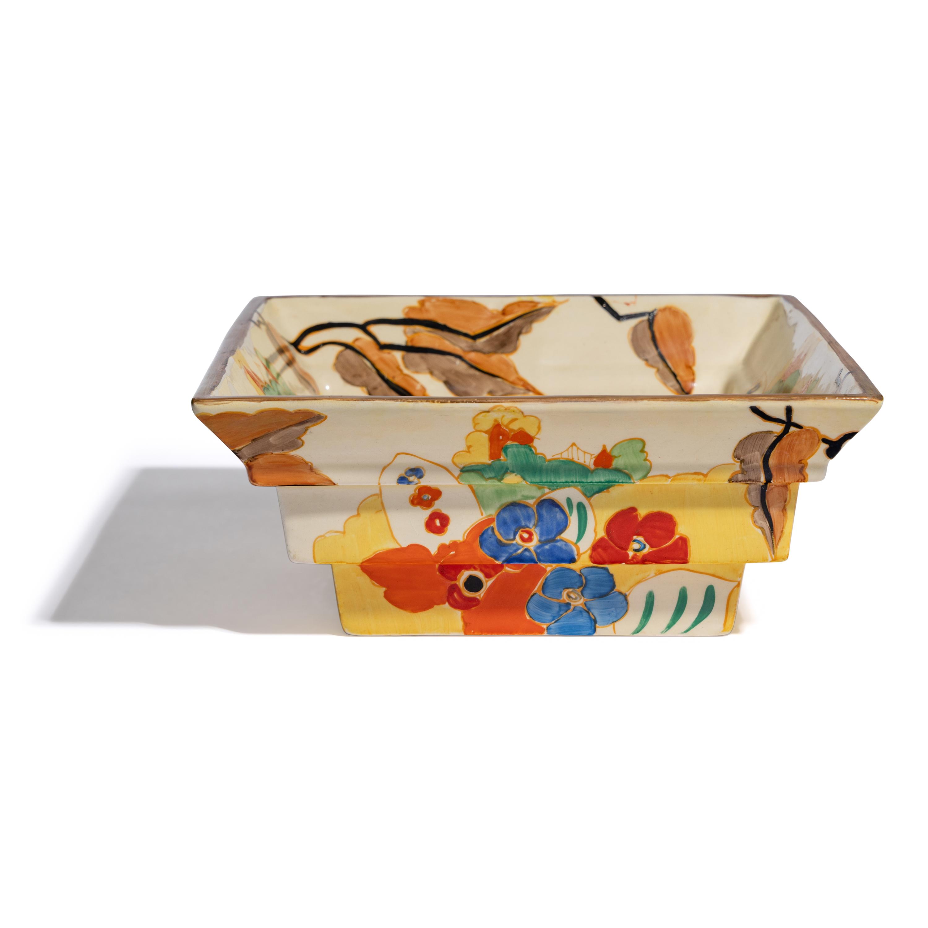 Clarice Cliff (English, 1899-1972) — Alton pattern tray