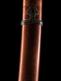 A Set of Sword Fittings and Scabbard for A Tachi