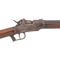 Allen & Wheelock Drop Breech Rifle with Patent Adjustable Rear Sight