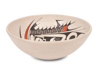 Polychrome Pottery Bowl