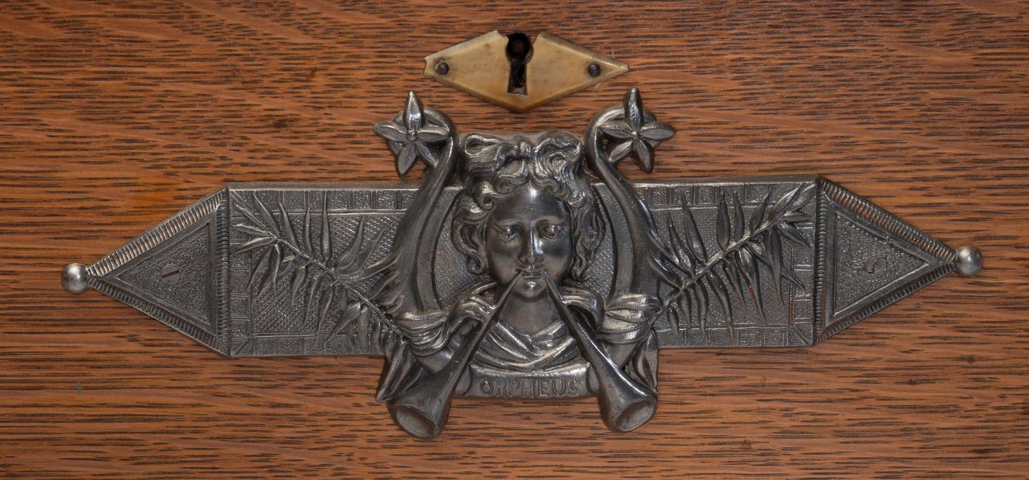 A Swiss Three-Cylinder Oak Music Box
