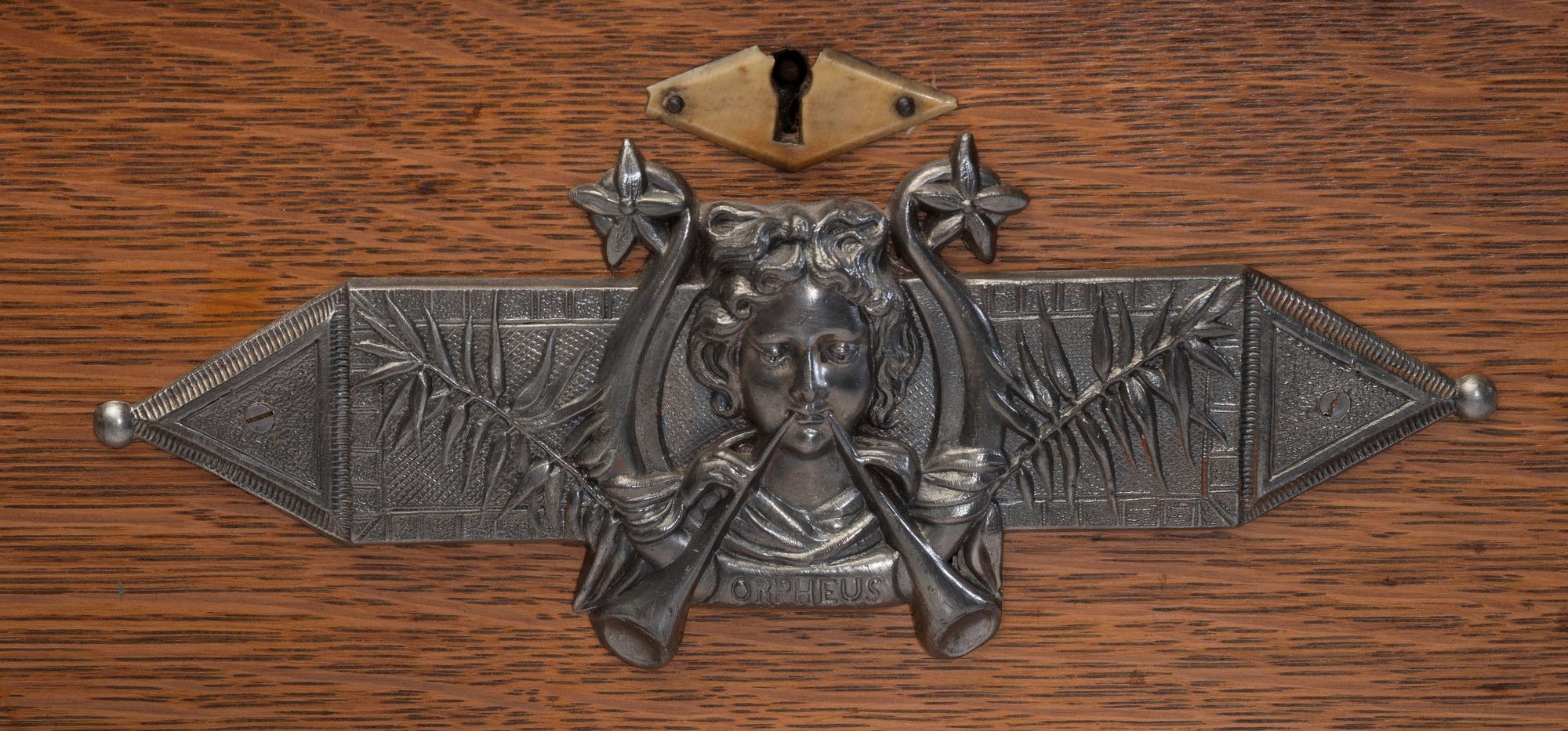 A Swiss Three-Cylinder Oak Music Box