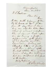 [SLAVERY & ABOLITION] -- [COCKRAN, Francis S. (1814-1886)]. Archive of letters to Maryland abolitionist and Underground Railroad supporter, comprising: