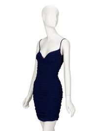 Giorgio di Sant'Angelo, Ruched Mesh Minidress