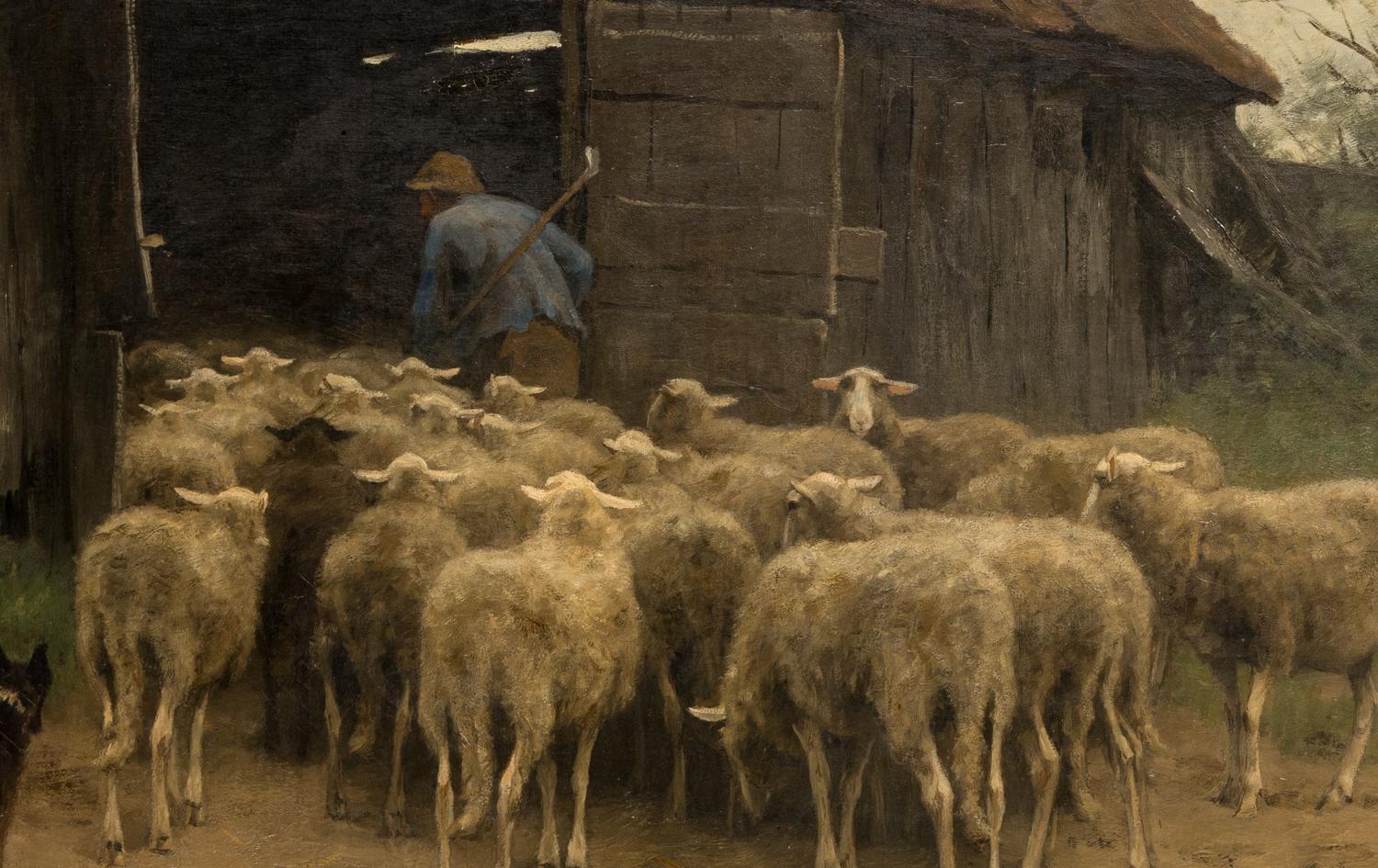 Barnyard Scene