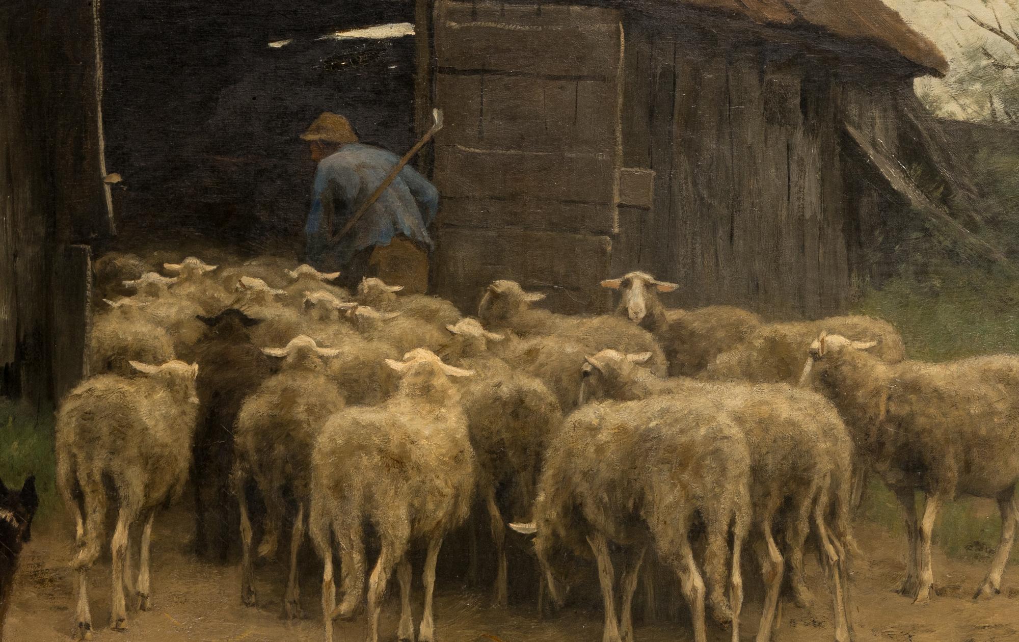 Barnyard Scene