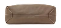 An Hermes Etoupe/Dark Brown 45cm Taurillon Clemence Double Sens Tote, 17.5" x 15.5" x 5".