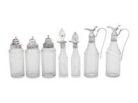 A George III Silver Cruet Set