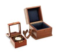 An American Mahogany Cased Two-Day Ship's Chronometer