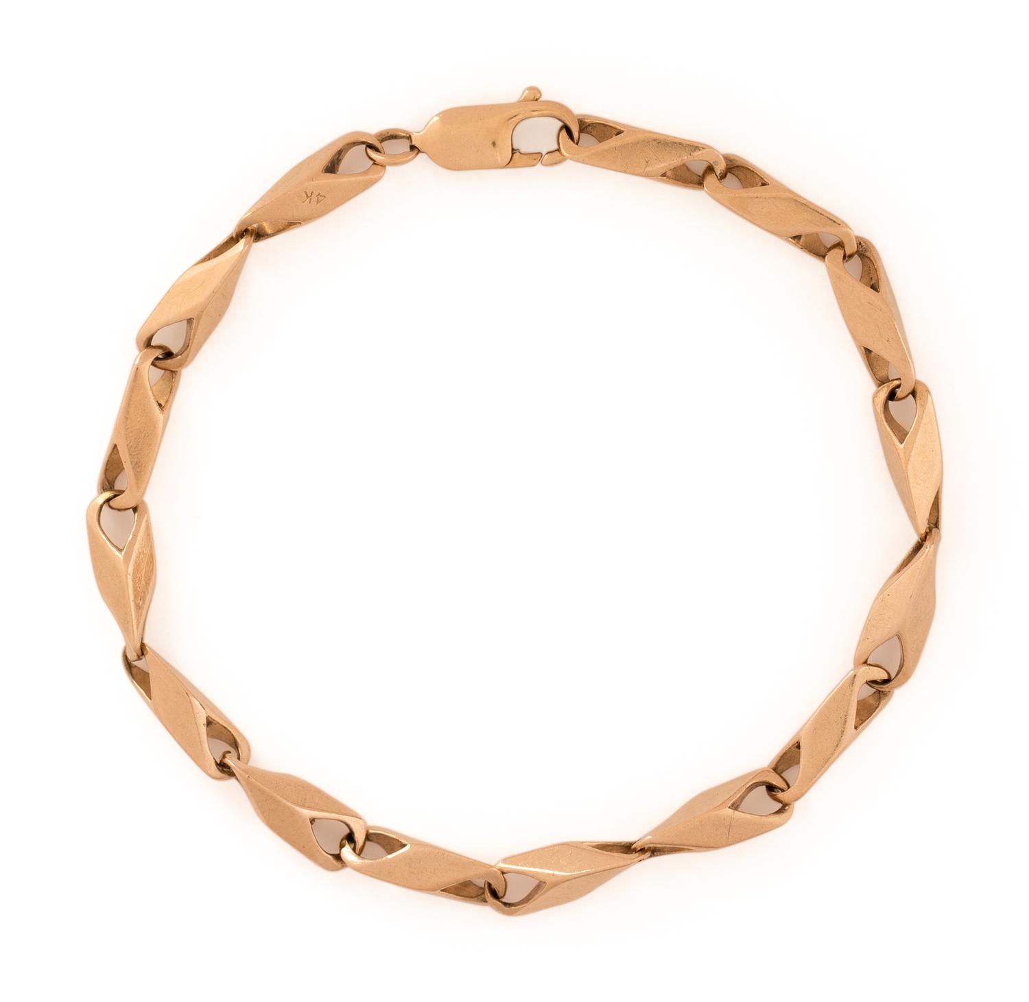 YELLOW GOLD BRACELET