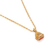 CARNELIAN FOB NECKLACE