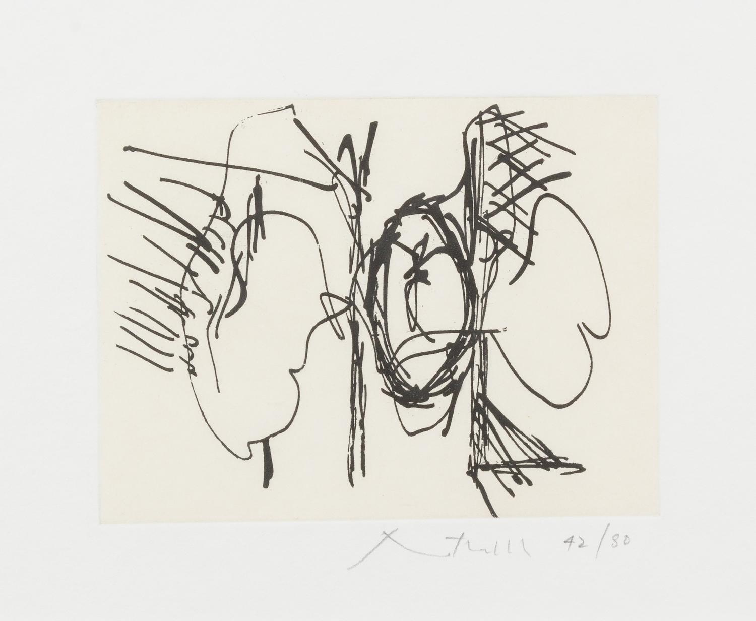 Robert Motherwell, (American, 1915-1991), The 40s, 1977