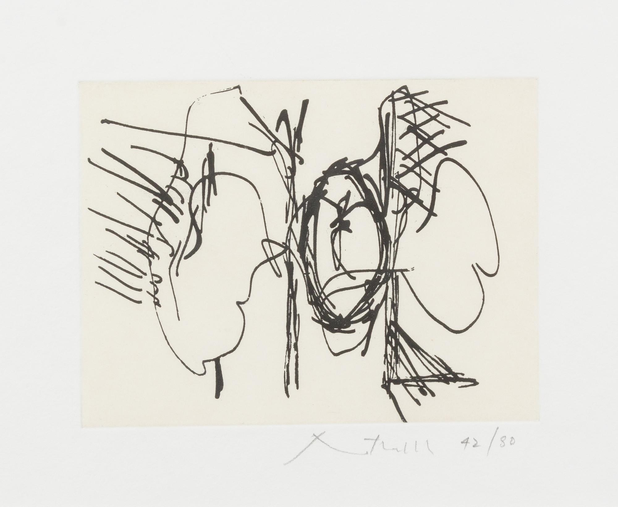 Robert Motherwell, (American, 1915-1991), The 40s, 1977