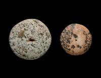 Two Neolithic Stone Discoidals