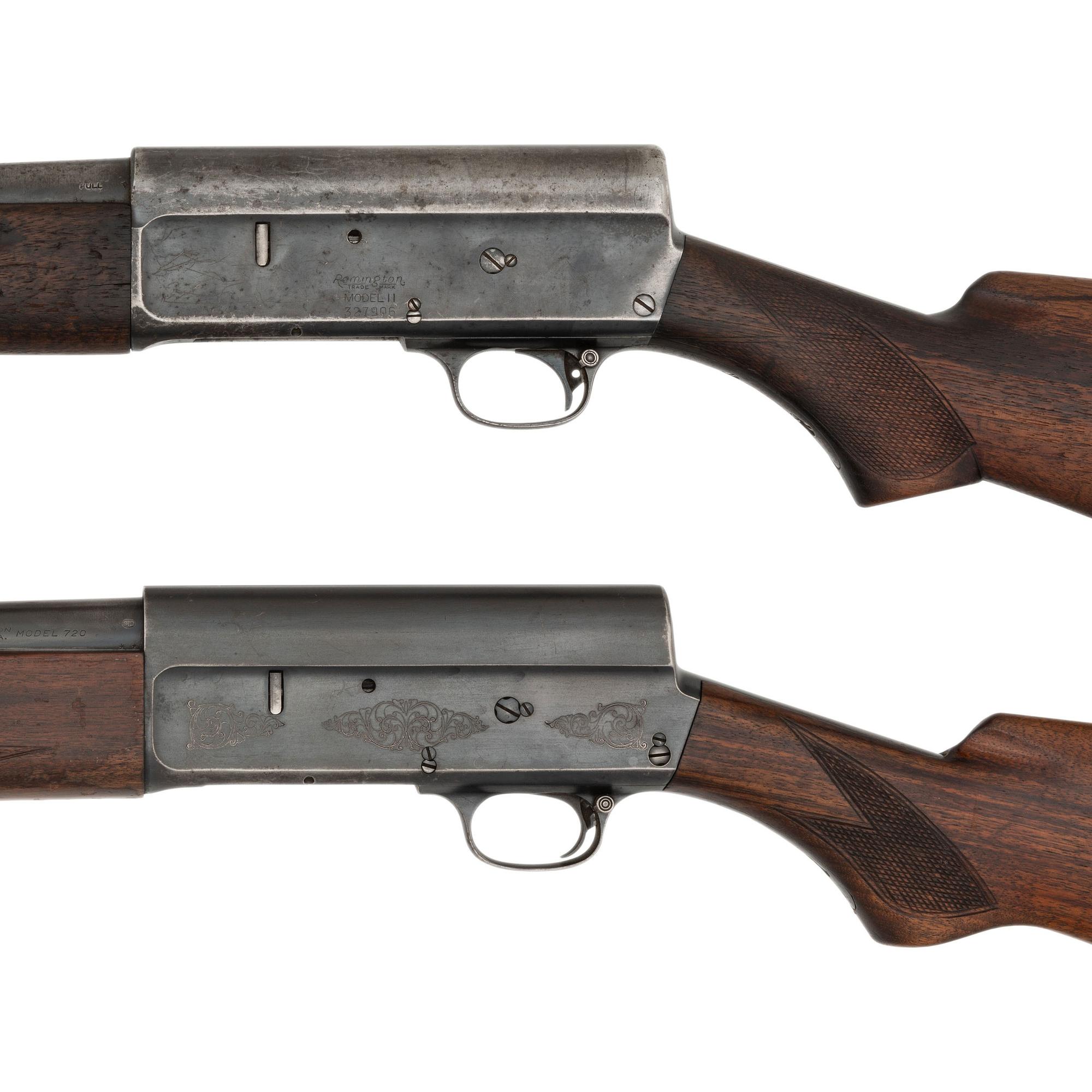 ** Lot of 2 Autoloading Shotguns Including: Savage 720 and Remington Model 11