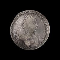 [RUSSIAN EMPIRE] Peter II 1728 Silver Ruble