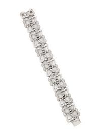 DIAMOND AND WHITE GOLD BRACELET
