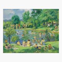 Martha Walter (American, 1875–1976) Swimming Pool, Bethayers