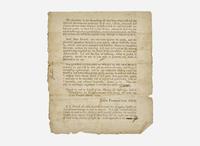 [American Revolution] Pemberton, John: To our Friends and Brethren in religious Profession, in these and the adjacent Provinces...