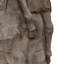 A Pair of Carved Limestone Horses 42" W x 47" D x 98" H — United States, Circa 1920