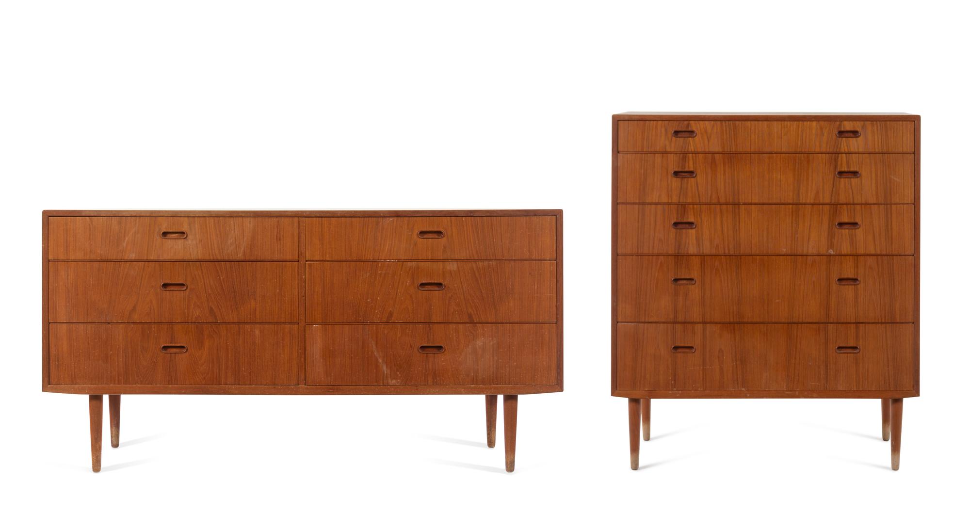 Highboy Dresser and Six Drawer Dresser