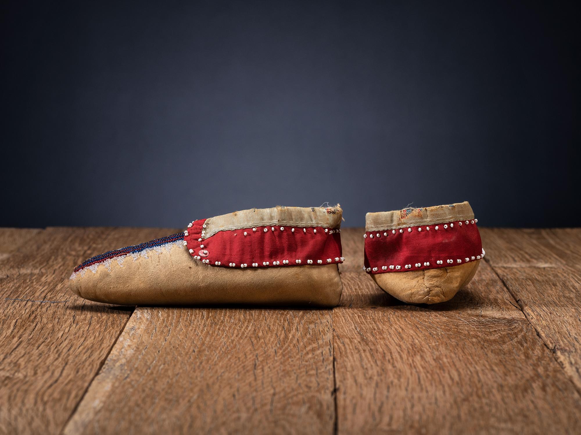 Haudenosaunee Child's Moccasins