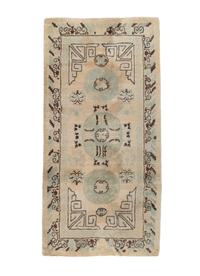 A Khotan Wool Rug and Another Rug